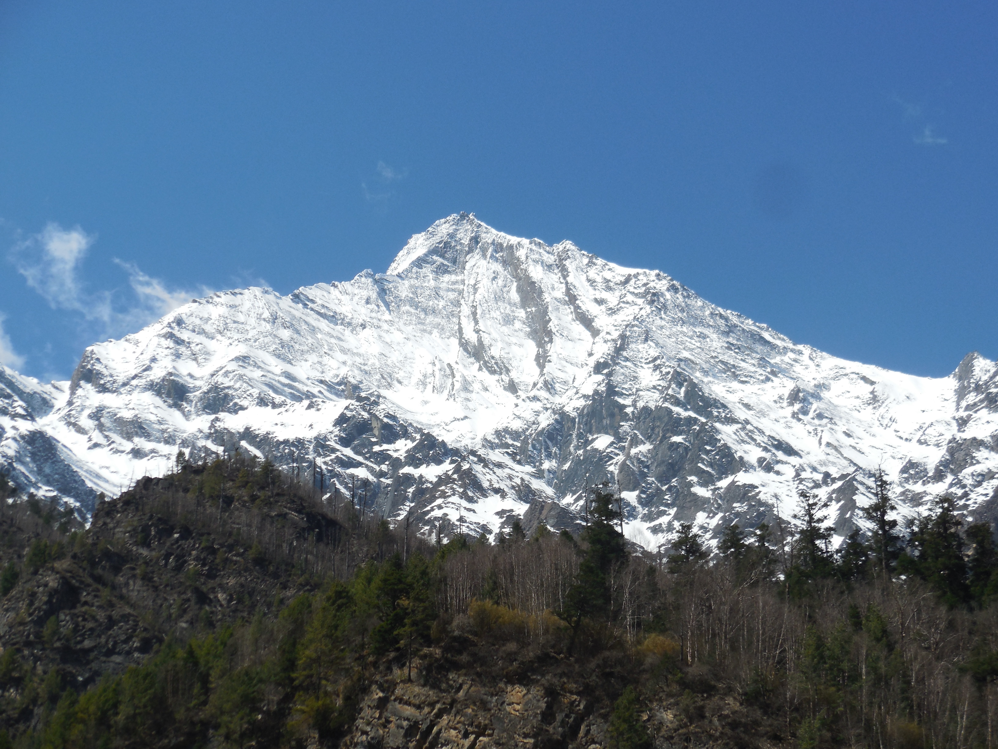 Nature is amazing and beautiful. Annapurna Mountain