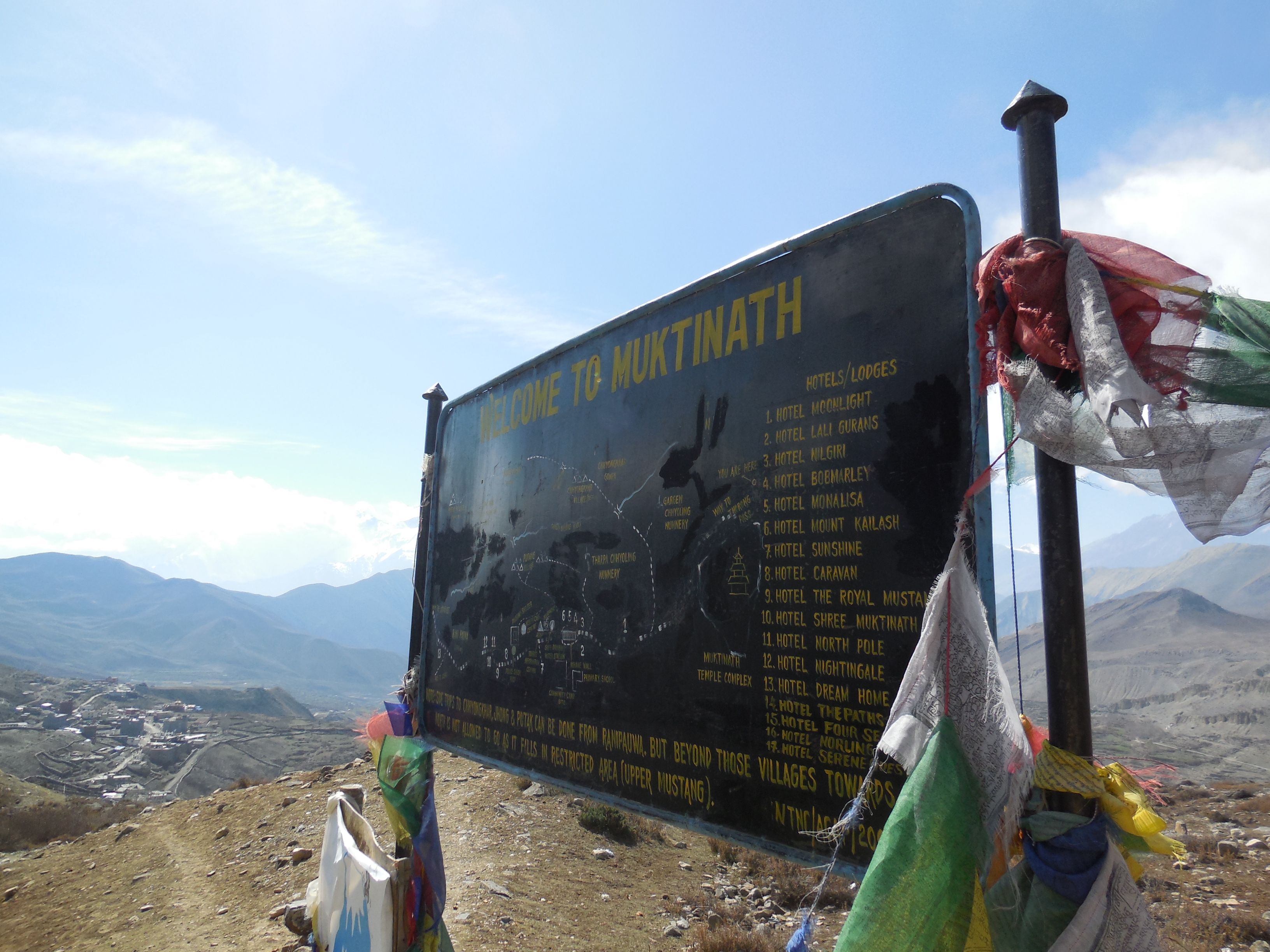 Arrived in Muktinath