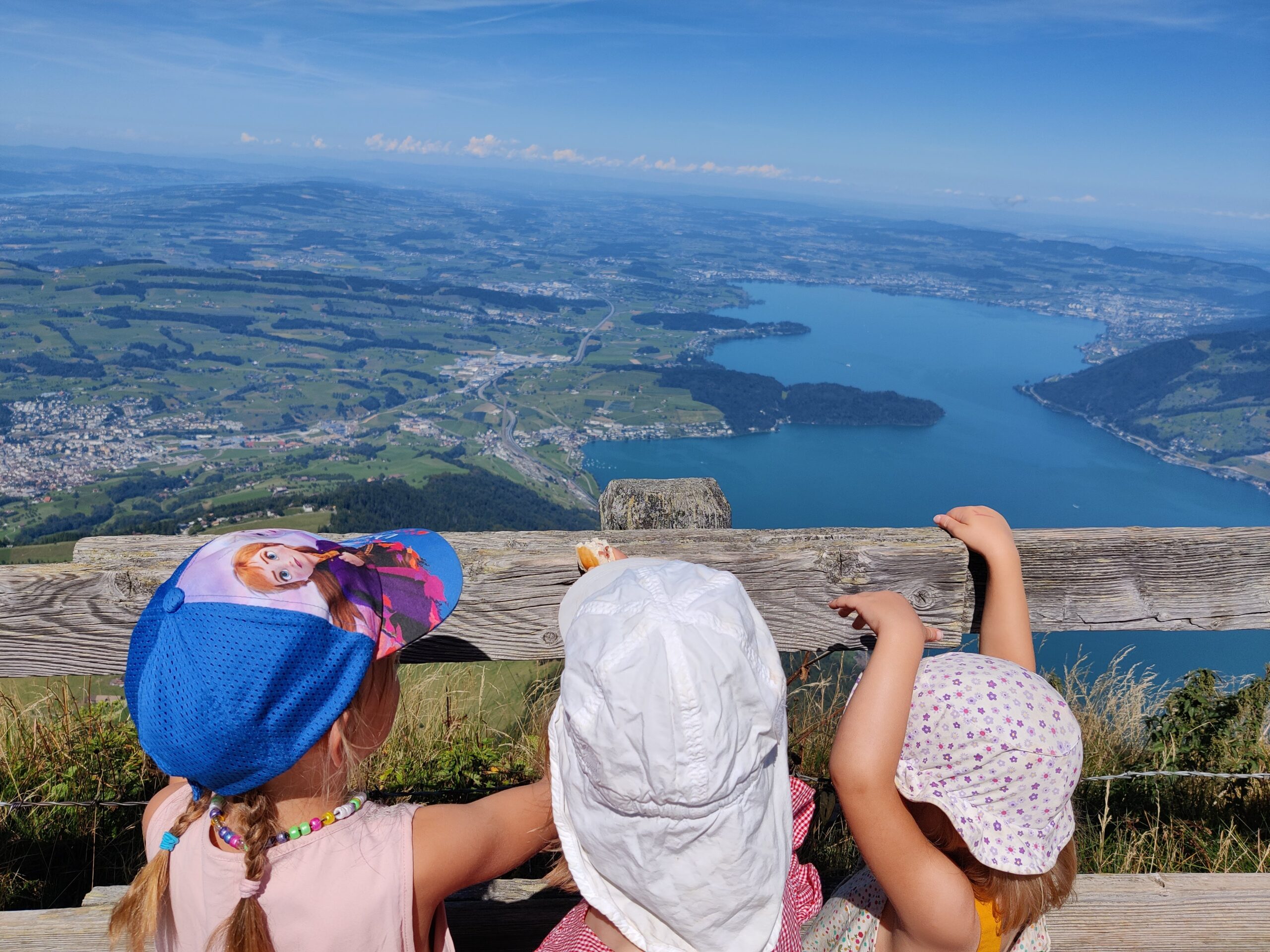 Rigi mit Kindern und die wunderschöne Aussicht auf den Vierwaldstättersee