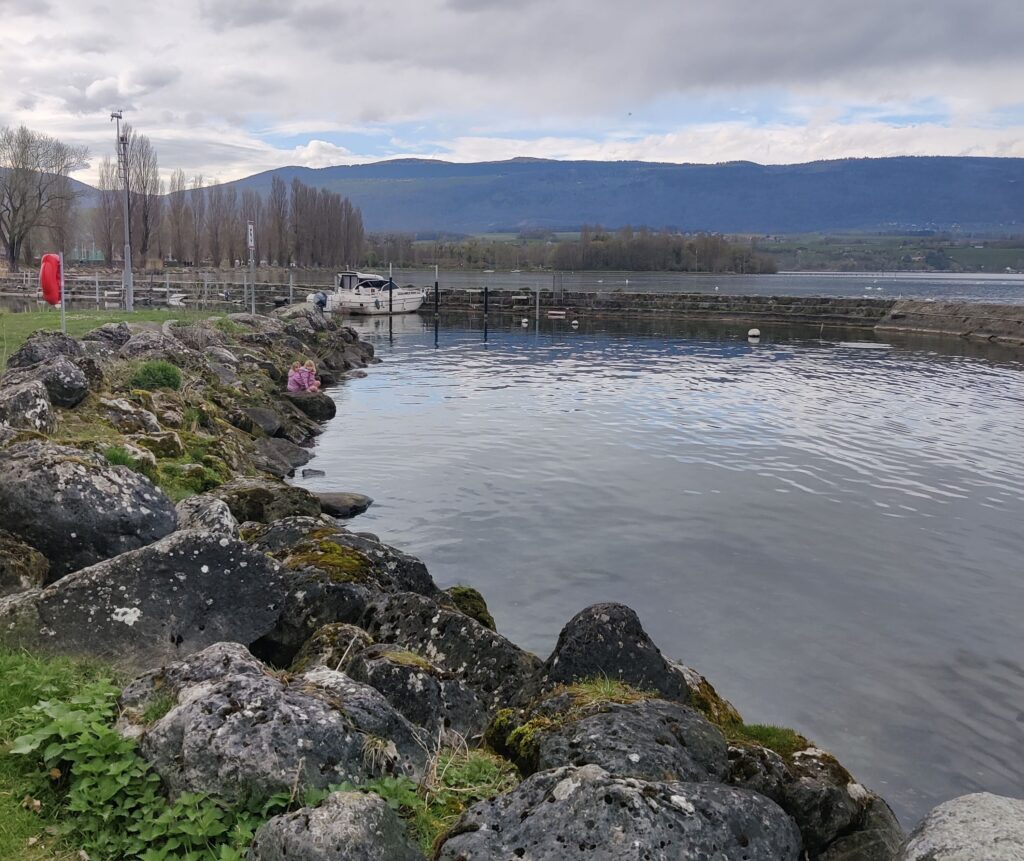 Neuenburgersee beim Camping Yverdon Plage