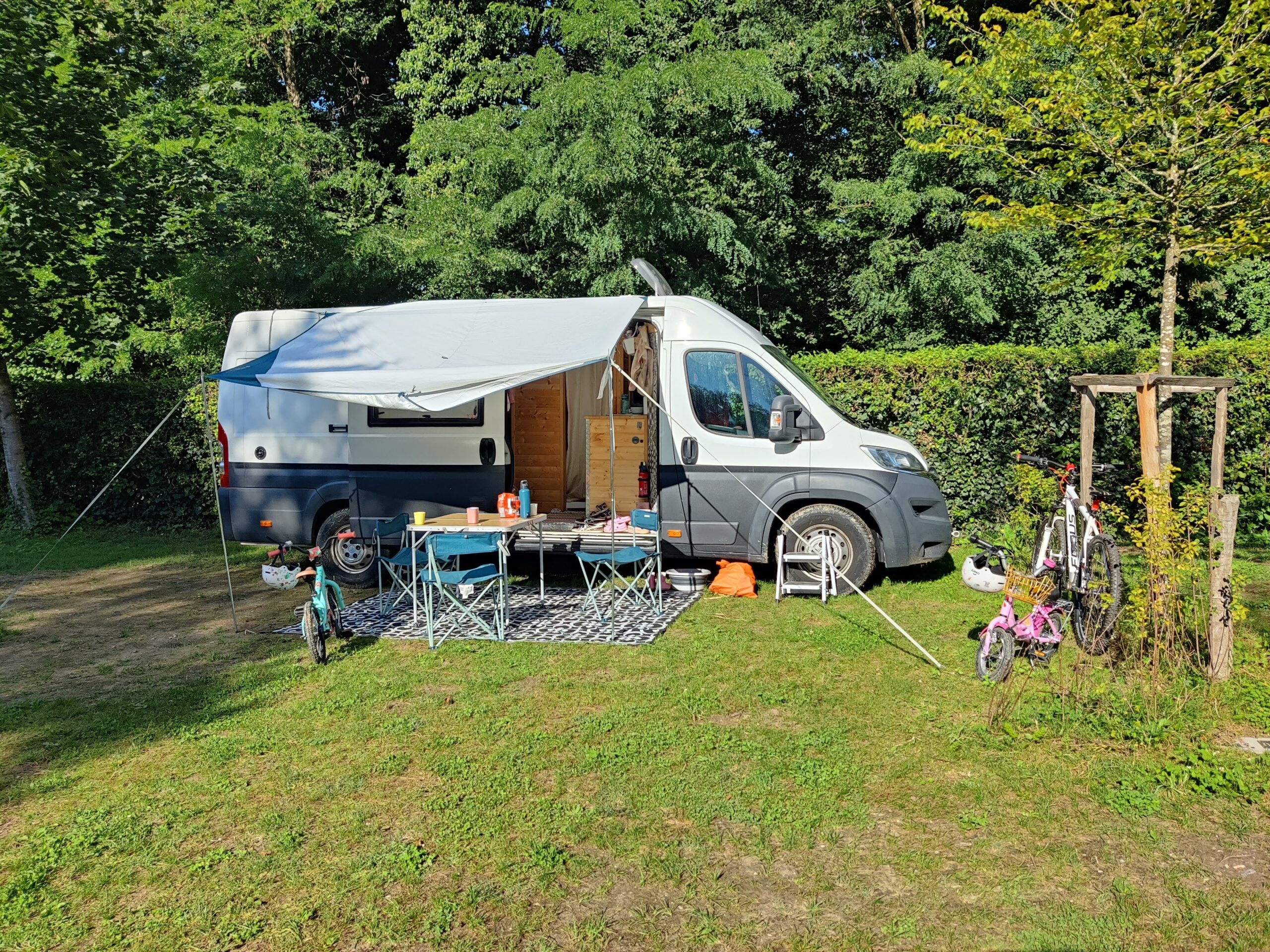 Stellplatz auf dem TCS Camping Salavaux Plage