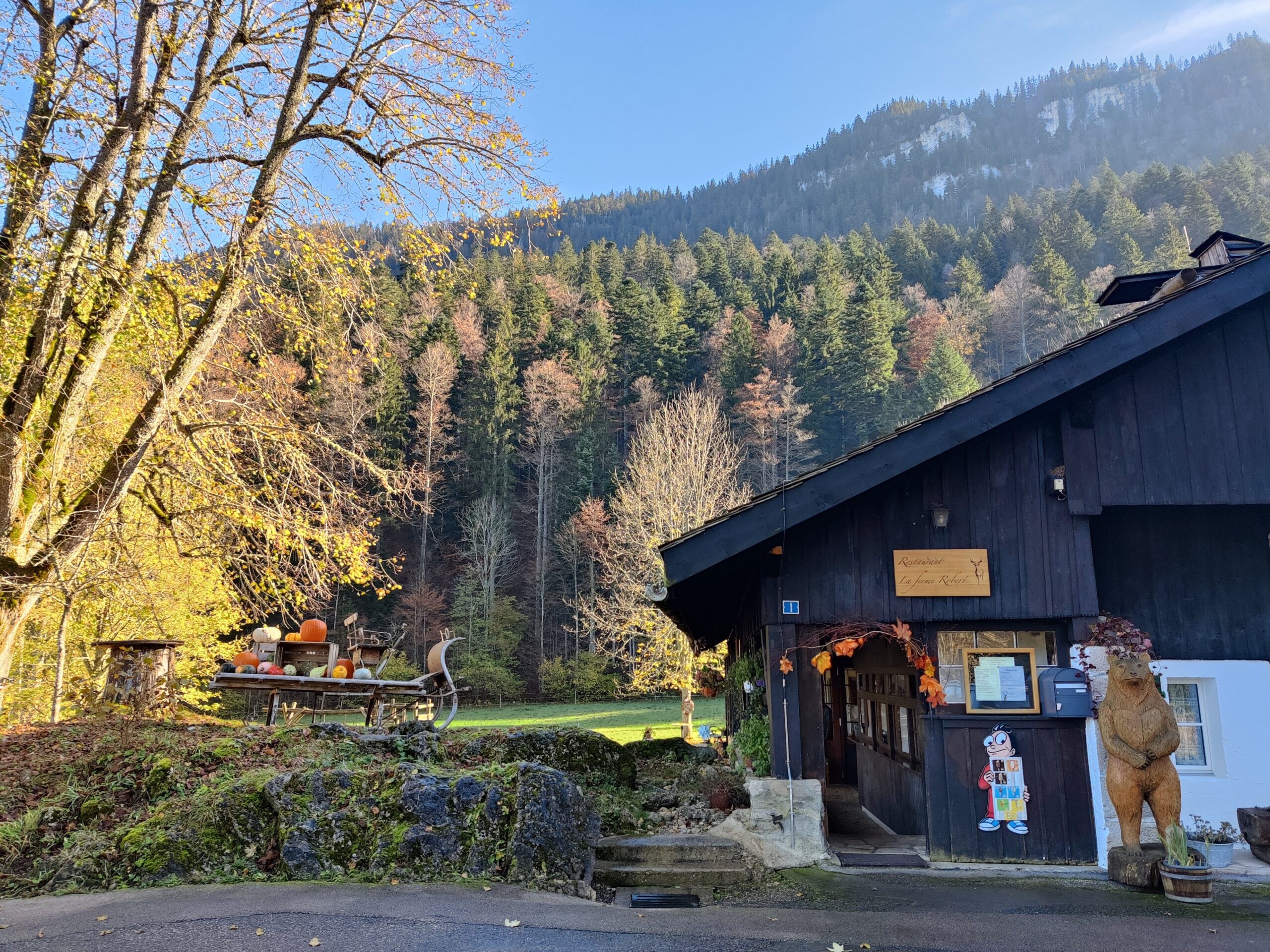 Ferme Robert bei der Creux du Van Wanderung