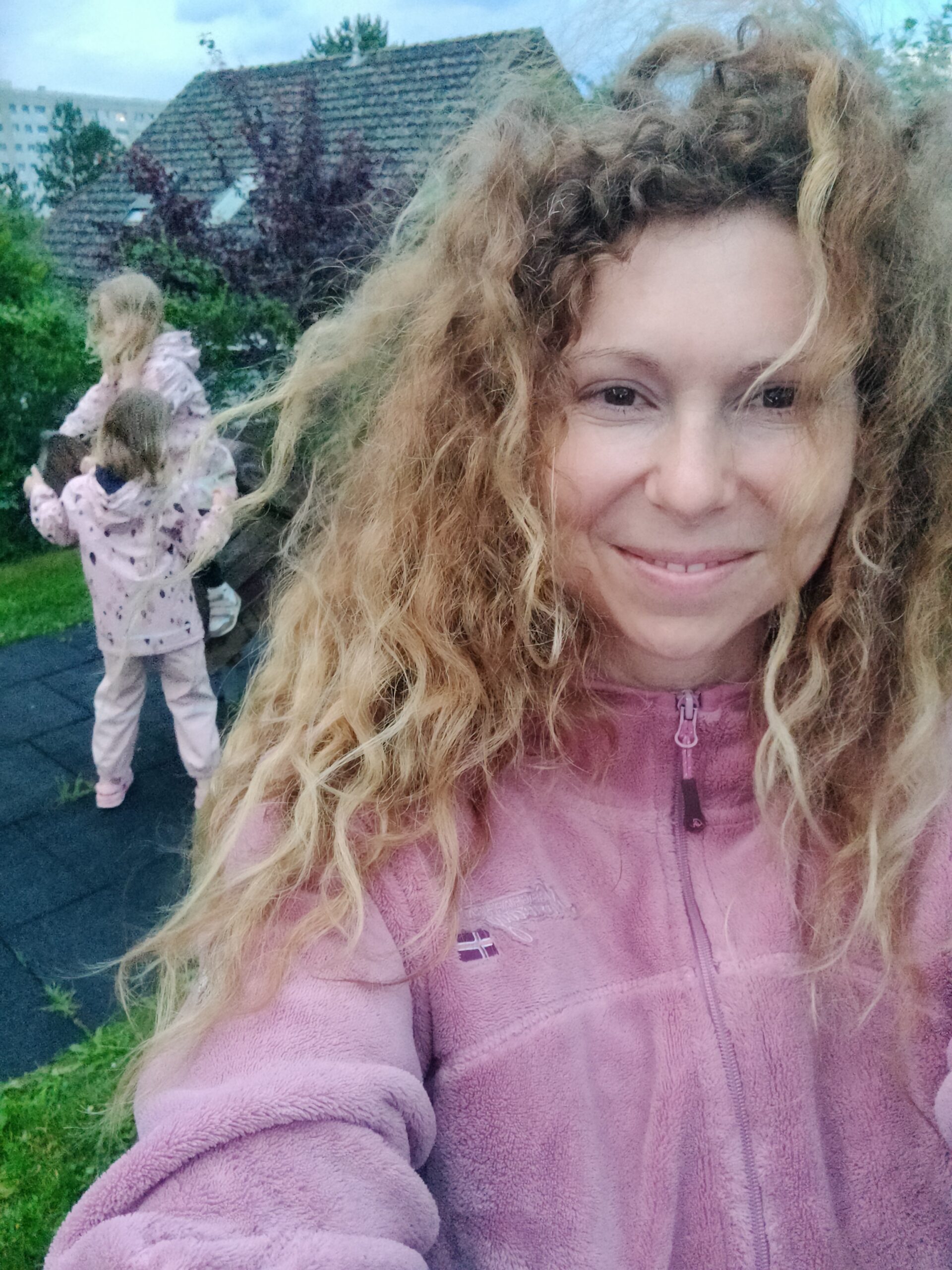 Mit meinen Kindern beim Camping in Orbe