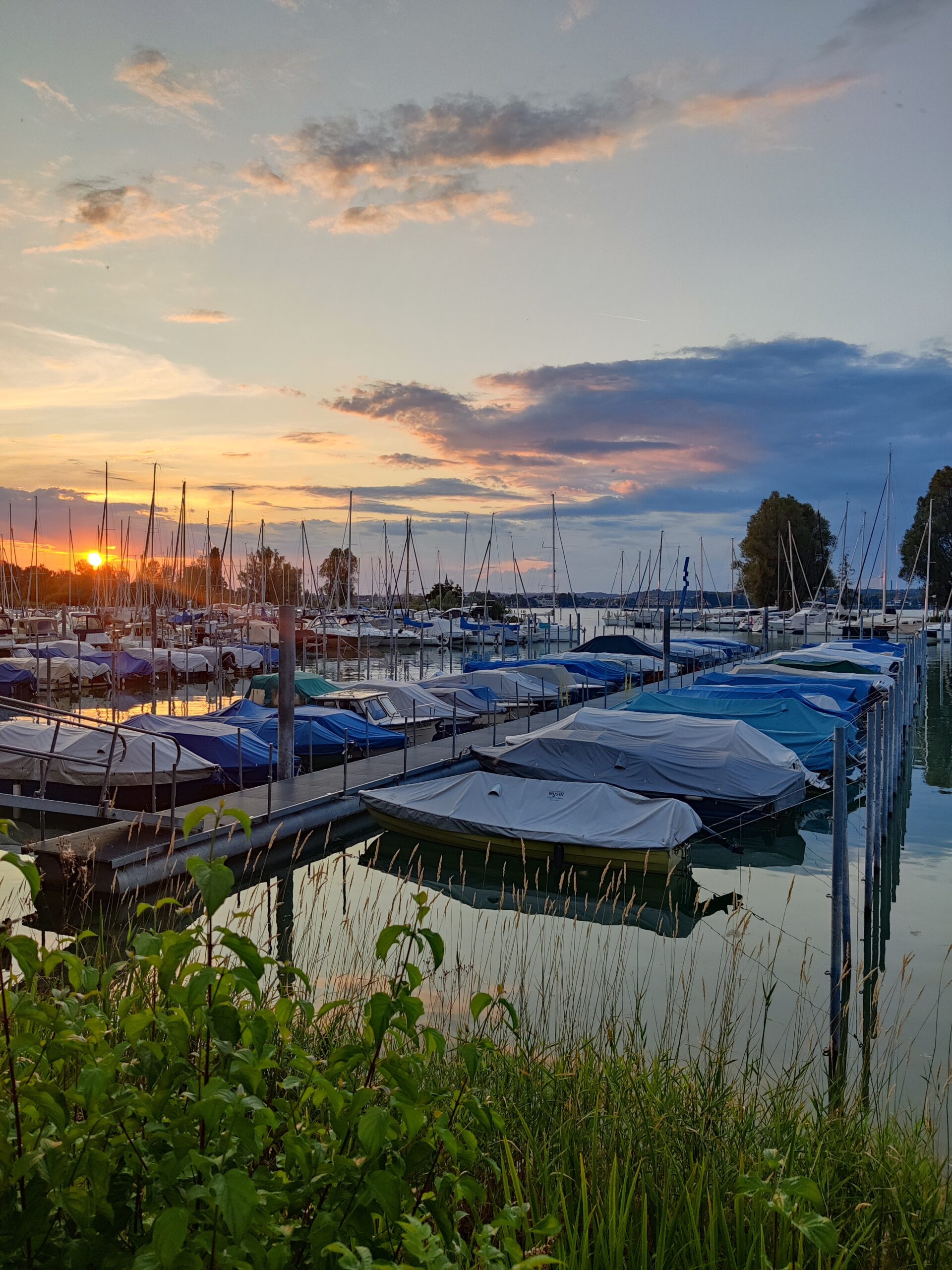 Beim Camping Fischerhaus Kreuzlingen am Bodensee