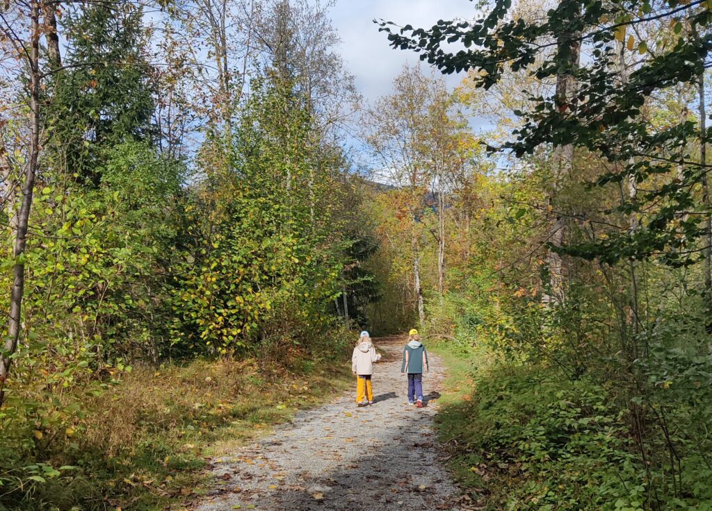 Auf dem Philosophenweg in Gstaad